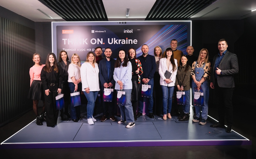 Lenovo підтримала малий бізнес у рамках програми «ThinkON. Ukraine»